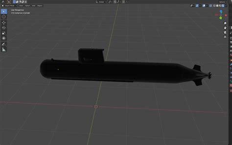 Gotland Class Submarine Low-Poly | CGTrader