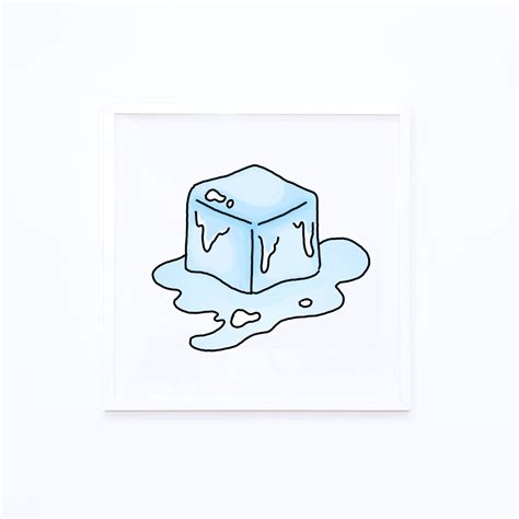 How to Draw an Ice Cube - Step by Step Easy Drawing Guides - Drawing Howtos