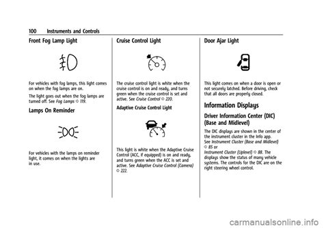 GMC TERRAIN 2021 Owner's Manual (377 Pages), Page 110: GMC Terrain ...