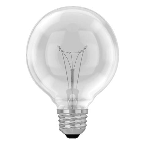 GE Soft White 25W Incandescent Decorative Globe G25 Light Bulb (3-Pack ...