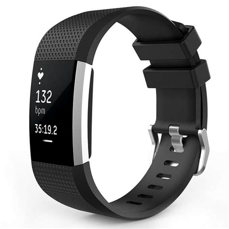 Fitbit Charge 2 Watch Bands, Mignova Soft Silicone Replacement Sport ...