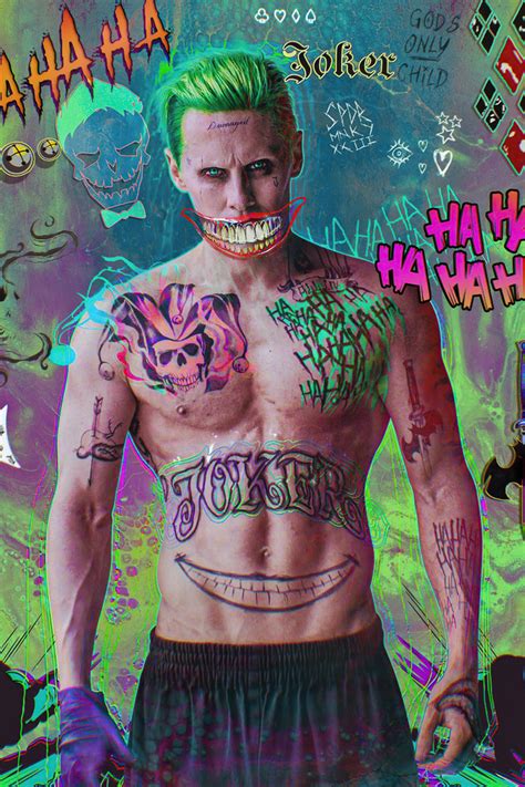 640x960 Jared Leto Joker Damaged 4k iPhone 4, iPhone 4S ,HD 4k ...