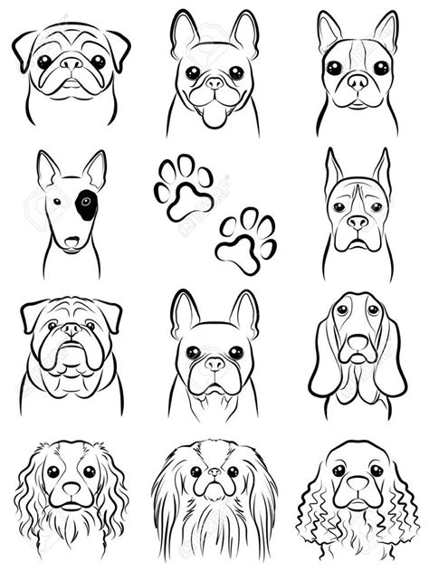 Dog / Line Drawing Royalty Free Cliparts, Vectors, And Stock ...