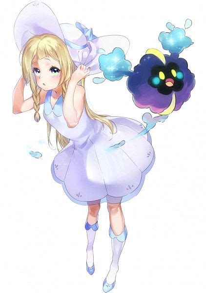 Lillie & Nebby | Pokemon sun, Pokemon, Anime