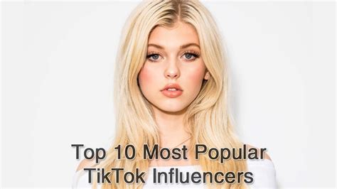 Top 10 Most Popular TikTok Influencers (Top Musically/TikTok Users) In ...