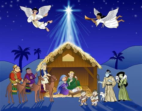 Nativity Scene Desktop Wallpapers - Wallpaper Cave