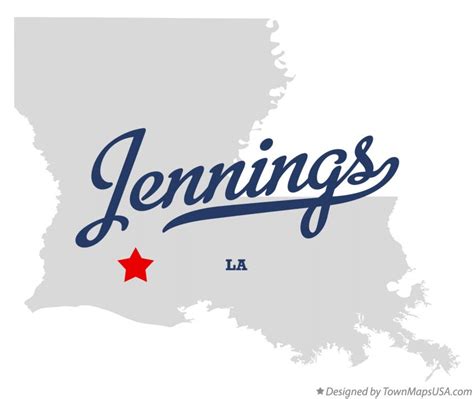 Map Of Jennings Louisiana | Tour Map