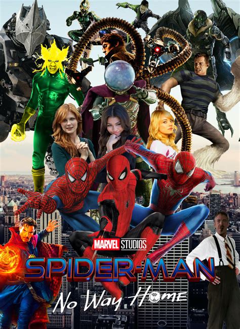 MCU Spider Man No Way Home Fanmade Poster by SP-Goji-Fan on DeviantArt