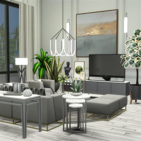 Peace's Place : Caine Living - An Ultraluxe Set for TS4 This was...