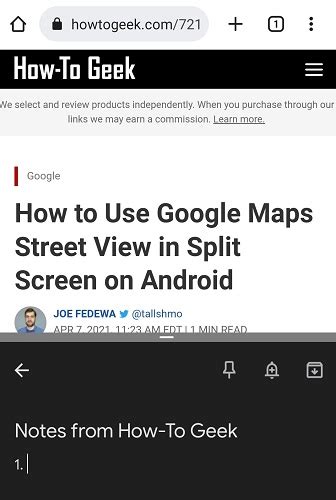 How to Split the Screen on Android