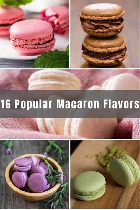 16 Popular Macaron Flavors (Best French Macaron and Filling Recipes ...