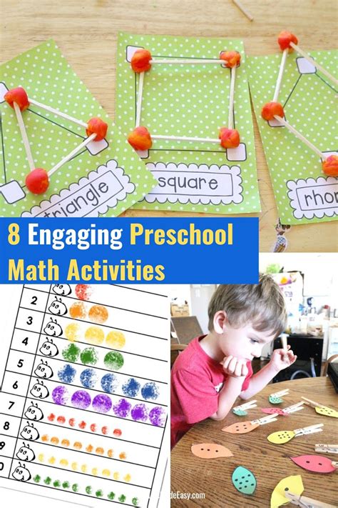 Math Activities Preschool Preschool Printables Preschool Activities ...