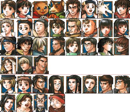 Pin by Grey Maixner on RPG Character Portraits | Suikoden, Character ...