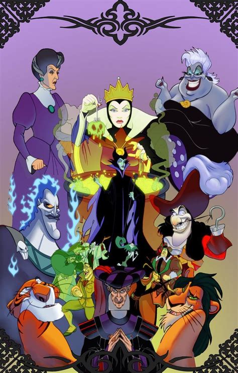 Disney Villains | Disney villains, Disney villians, Disney art