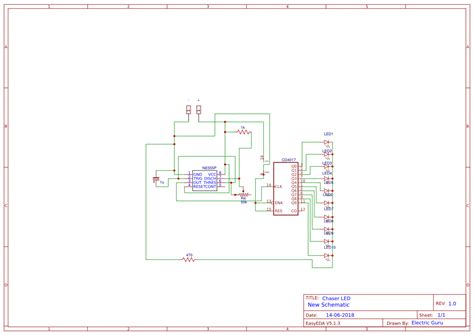 LED CHASER Project - OSHWLab