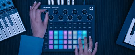 Novation Circuit Tracks: Groovebox Sequencer With Synth Tracks, MIDI ...