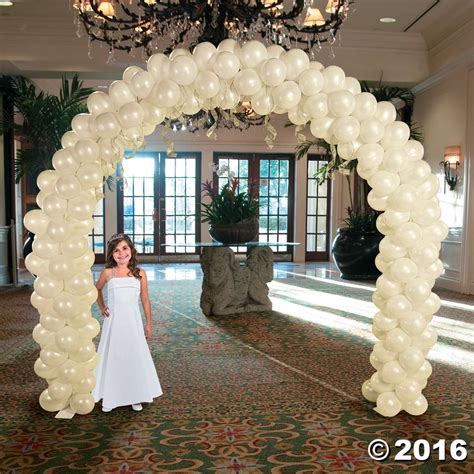 Balloon Frame Arch | Oriental Trading in 2022 | Wedding balloons ...