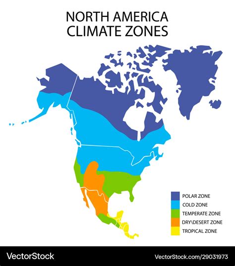 Climate Zones Of North America