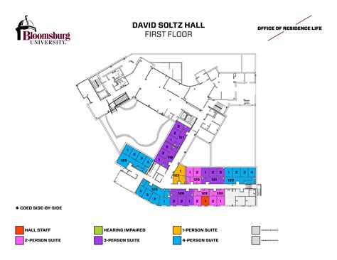 Bloomsburg University Campus Map