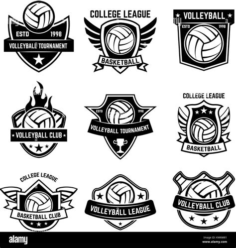 Volleyball Team Logo Design