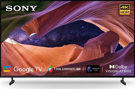 Sony Bravia X82L 65 Inch Ultra HD 4K Smart LED TV, 06/09/2024