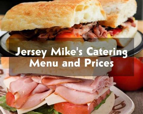 Jersey Mike's Catering Menu & Prices: Hot + Cold Subs (Updated March ...