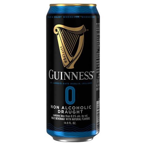 Guinness Draught 0 Non Alcoholic Stout Beer - Shop Beer at H-E-B