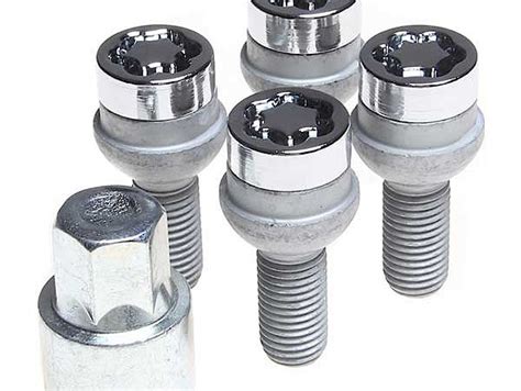 Smart Car Wheel Bolts & Locking Wheel Bolts Set - Fortwo Up To 07