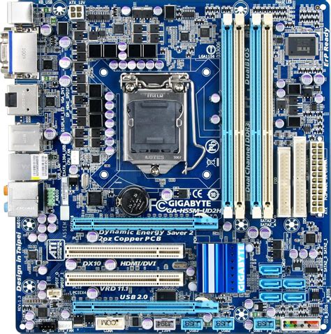 Gigabyte GA-H55M-UD2H Motherboard Core i7 Socket 1156: Amazon.co.uk ...