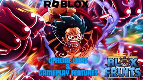 Roblox Blox Fruits: Official links & Gameplay features