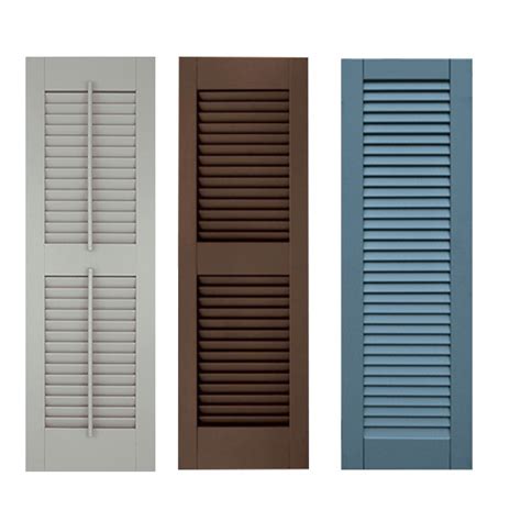 Wood Plantation Shutters Paulownia Shutter Customize Colors - China ...