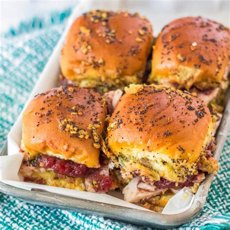 Baked Hawaiian Roll Turkey Sliders - Dish 'n' the Kitchen