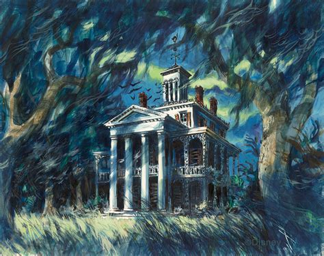 early concept art | Haunted mansion disneyland, Disney haunted mansion ...