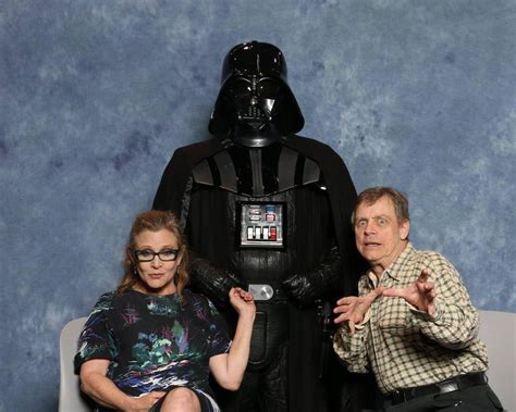 Check Out Luke and Leia Reunited with Their Father at Star Wars ...