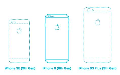 Apple iPhone 6 (8th Gen) Dimensions & Drawings | Dimensions.com