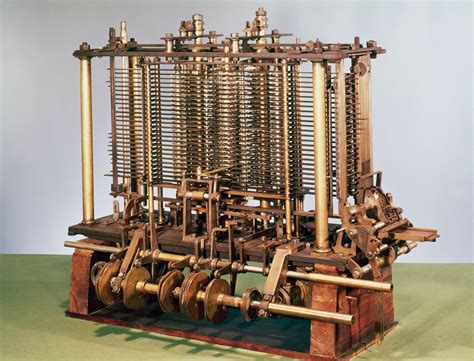 Babbage Difference And Analytical Engines