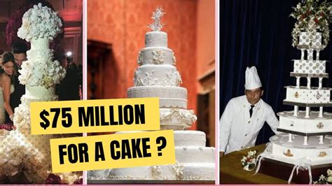 Decadent Delights: The Top 10 Most Expensive Wedding Cakes - YouTube