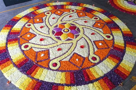 Onam Pookalam Designs Photos And Simple Onam Pookalam Designs Outline ...