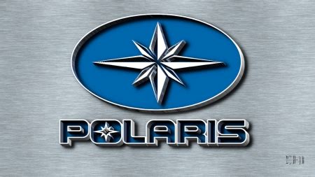 Polaris Brushed steel Logo - Other & Sports Background Wallpapers on ...