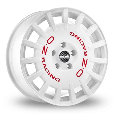 Shop for Oz Racing Rally Racing White Alloy Wheels - Wheelbase