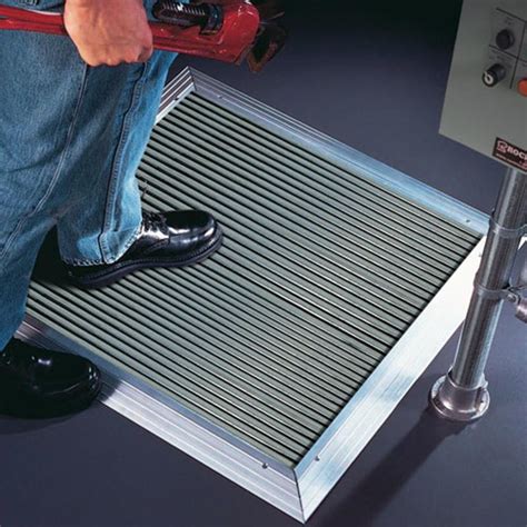 Pressure-sensitive safety mats from Rockford Systems help protect operators