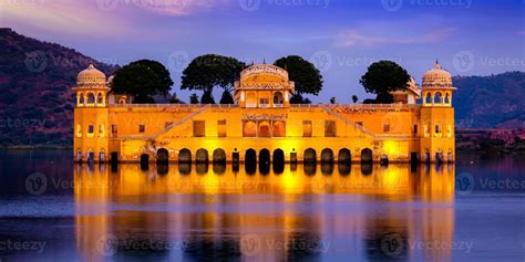 Jal Mahal Water Palace. Jaipur, Rajasthan, India 713566 Stock Photo at ...