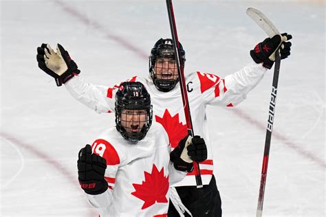 Beijing Winter Olympics: Canada women’s hockey team beats Team USA 4-2 ...