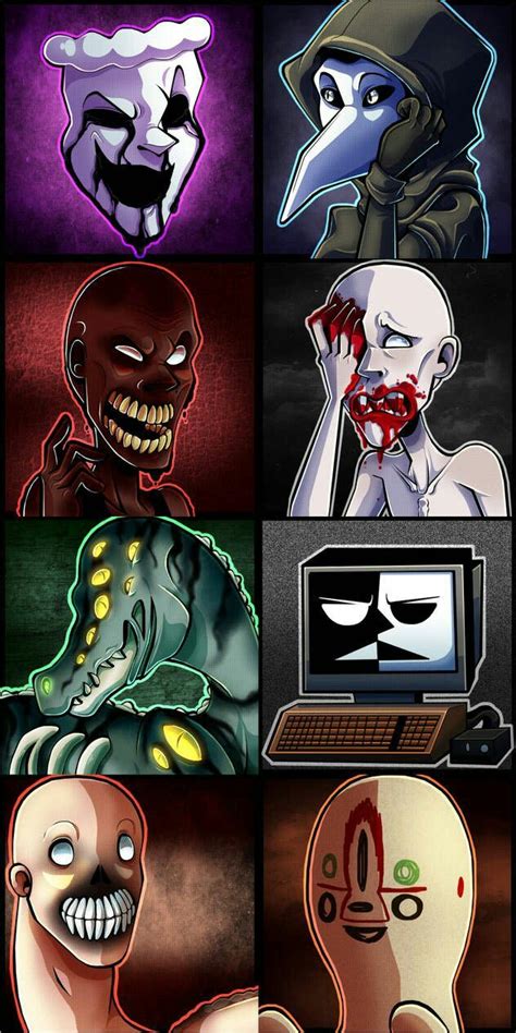 Arte Horror, Horror Art, Dark Fantasy, Creepypasta Characters, Spoopy ...