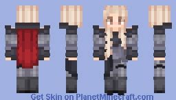 Warrior Girl Minecraft Skin