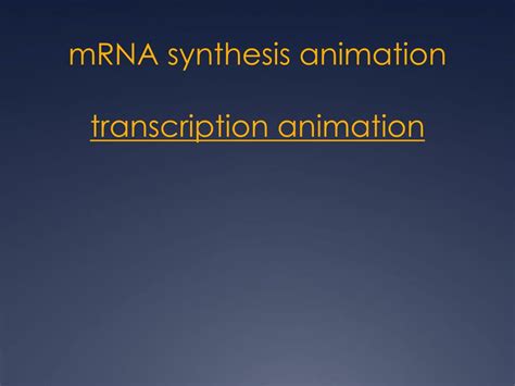 PPT - RNA & Protein Synthesis PowerPoint Presentation, free download ...