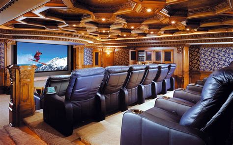 Home cinema Interior Design Movie Theater #1080P #wallpaper # ...