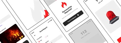 FIRST CALL FIRE EMERGENCY APP on Behance