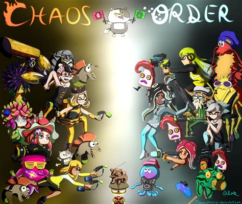 Splatoon 2 Final Splatfest: CHAOS vs ORDER by BiniPulsar on DeviantArt