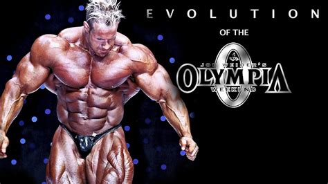 Evolution of the Mr Olympia - YouTube